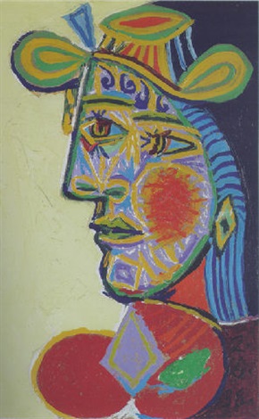 Madonna owns Picasso's Buste de Femme á la Frange (1938)