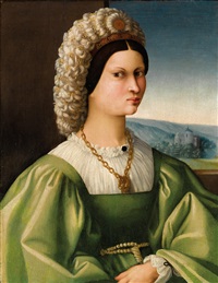 Bildnis einer Dame in grünem Gewand Bildnis einer Dame in grünem Gewand