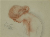 Study for 'Psyche opening the Golden box' Study for 'Psyche opening the Golden box'