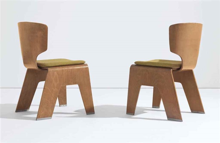 A Pair Of Chairs By Kenzo Tange On Artnet