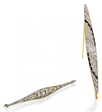 Two Diamond-Brooches, 1915