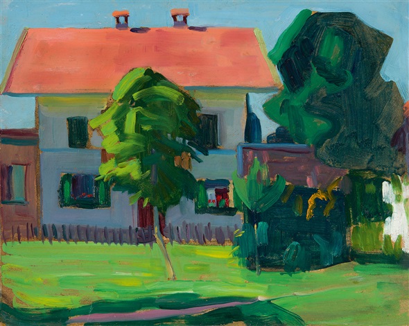 Haus In Murnau By Gabriele Munter On Artnet