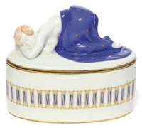 Box and cover, 1920