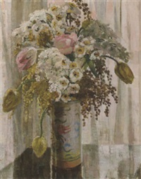 Tulips and acacia
