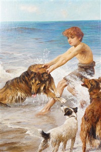 arthur wardle dog paintings