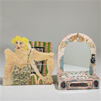 Tile dressing and wall plaque (2 works), 2000–2009