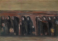 Wanderers (On the subject of bruegel), 1983