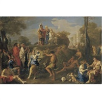 Aeneas and Anchises in Hades
