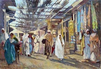 Le marché aux vêtements à Fez