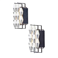 Pair of sconces, Holland, 1970–1979
