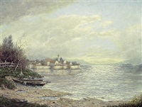 Blick vom Malerwinkel auf die Halbinsel...