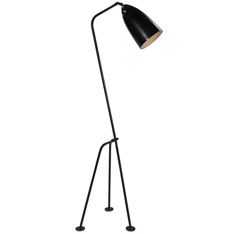 greta grossman grasshopper floor lamp