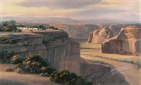 Evening Shadows in Canyon de Chelly