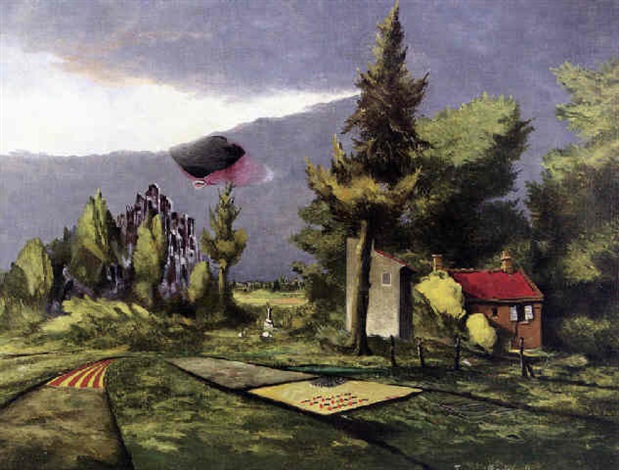 Landschaft Mit Ockerfarbenem Haus By Franz Radziwill On Artnet