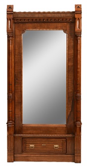 Daniel Pabst Walnut Armoire, 1885