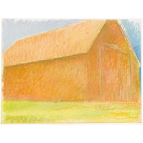 Sun Drenched Barn By Wolf Kahn On Artnet