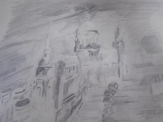 a portfolio of pencil sketches including designs for maritime