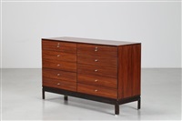 MIM Chest of drawers in rosewood and..., 1960–1969