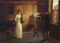 The violin lesson