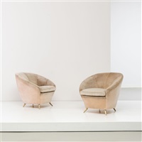 A Pair Of Armchairs By Isa, 1950–1959
