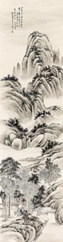 层峦叠嶂 立轴