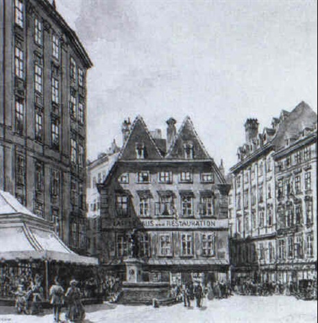 Wien Am Graben Elefantenhaus By Alexander Josef Kostka On Artnet