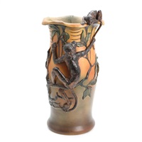 An Arts and Crafts terracotta vase 