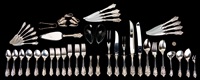 72 pcs. Wallace Grand Baroque Sterling Flatware...