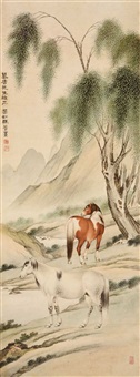 柳溪双骏