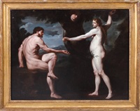 Adamo ed Eva nel Paradiso terrestre