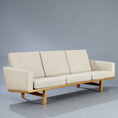 Three Seater Sofa Ge 236 By Hans J Wegner On Artnet