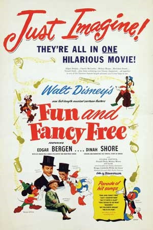 movie edgar bergen dinah shore in fun and fancy free by walt disney