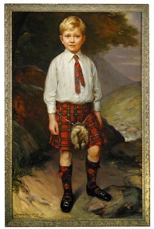 boy in kilt