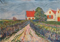 Zonnige dag' / A sunny day near Bennekom, 1913