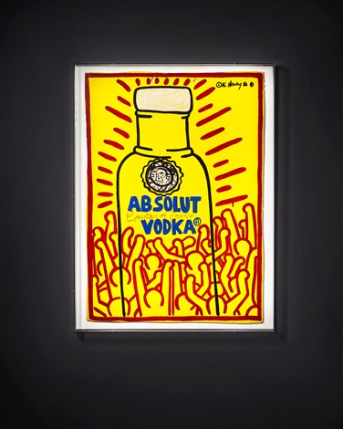 Absolut Vodka by Keith Haring on artnet