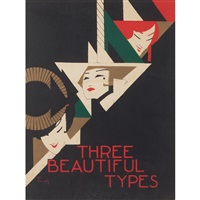 Three beautiful types, 1910