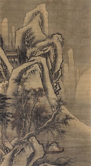 寒江獨釣圖