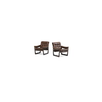 Pair of lounge chairs, 1970–1979