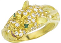 Multi-gem Ring