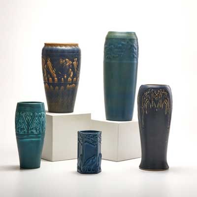 Vases 5 Works By Rookwood Pottery On Artnet