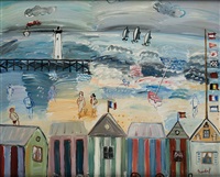 Bord de la plage, 1980