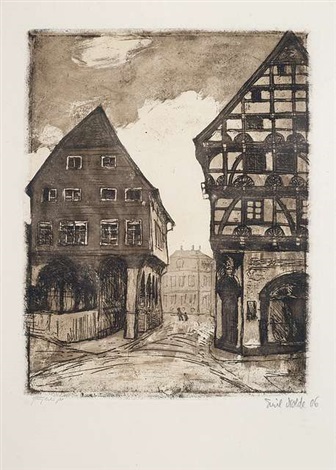 Freiligrath Haus In Soest By Emil Nolde On Artnet