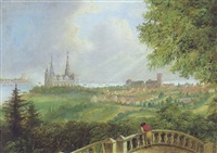 Udsigt fra Marienlyst terrasse mod..., 1870–1870