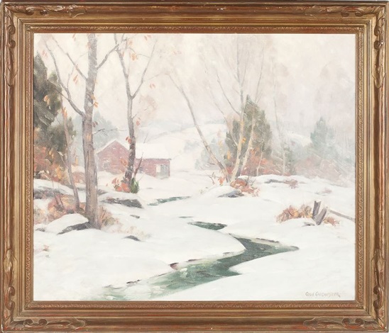 Stream In Snow By Cecil Chichester On Artnet