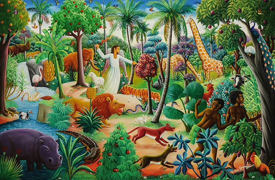 Expulsion From The Garden Of Eden By Andre Normil On Artnet