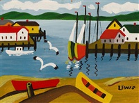 Harbour Scene, 1950