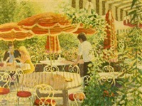 Terrasse de La Faucado, la Garde-Freinet, 1981