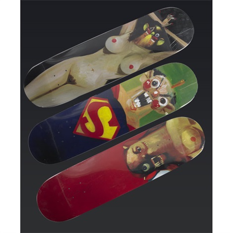 george condo skateboard