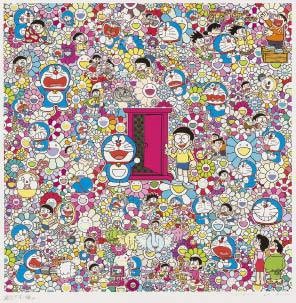 どこでもドア いろいろあるよ Many Things Await Beyond Anywhere Door Dokodemo Door By Takashi Murakami On Artnet