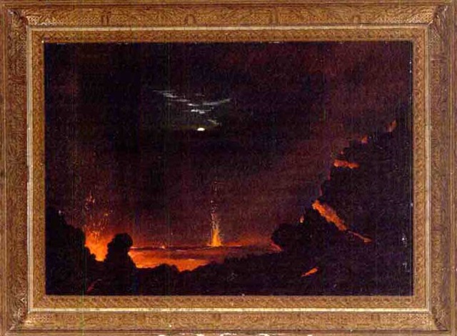 Halemaumau Fire Pit Of Kilauea Volcano By American School Hawaii